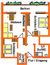 3-Zimmer-Ferienwohnung | Typ C | 90m² | max. 6 Pers.
