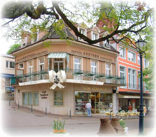 Caf&eacute; Konditorei Grether | 450 m &uuml;. NN