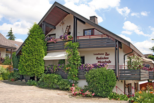 Landhaus zur badischen Weinstrasse | 280 m &uuml;. NN