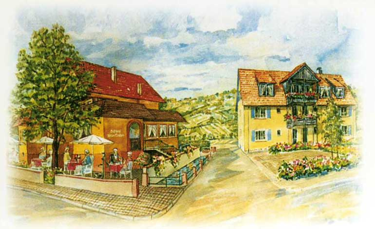 Gasthof Neun Linden | 230 m &uuml;. NN