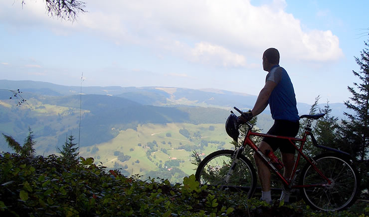 Wieden Mountainbiker