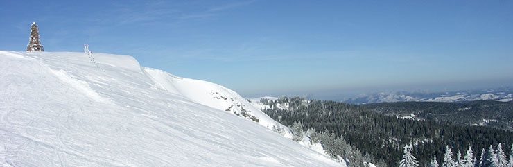 Der Feldberg im Winter