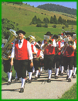 Trachtentr&auml;ger in Bernau im Schwarzwald