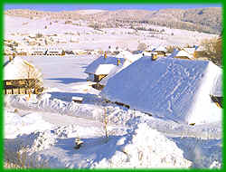 Winter in Bernau im Schwarzwald