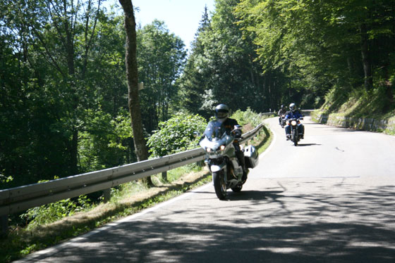 Motorradtour im Schwarzwald