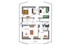 2-Zimmer-Ferienwohnung | Typ B | max. 4 Pers.